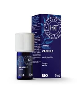 VANILLE EXTRAIT (Gousse) Vanilla planifolia BIO, 5&nbsp;ml